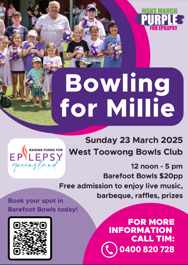 Bowling for Millie ’25 – Supporting Epilepsy QLD