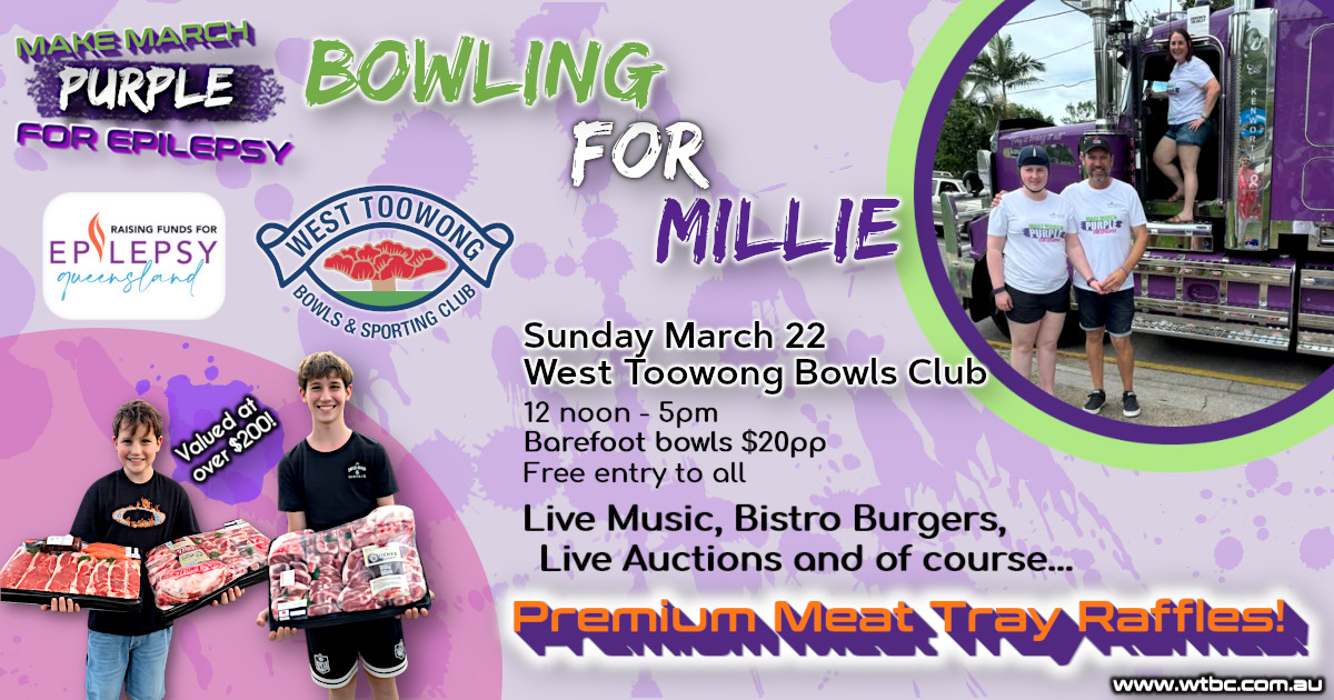 Bowling for Millie ’26 – Supporting Epilepsy QLD