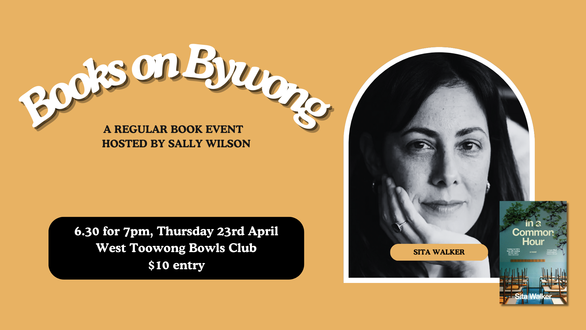 Books on Bywong – with Sita Walker