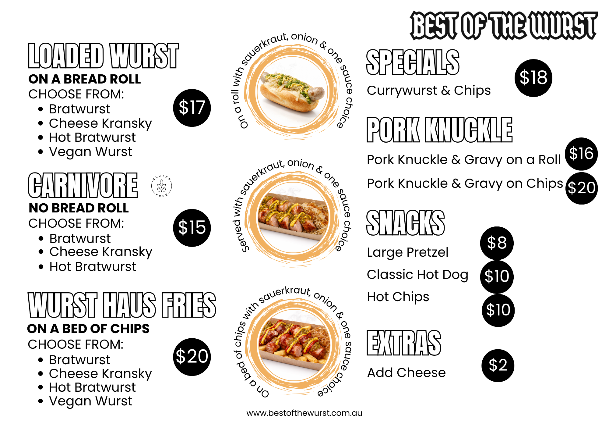Ekka Wednesday – Best of the Wurst Food Truck